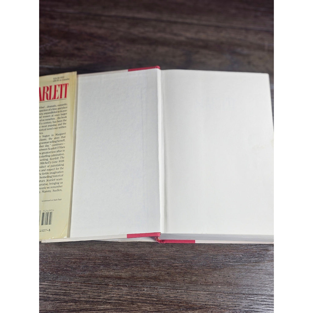 Scarlett 1991 First Printing Hardcover Alexandra Ripley Sequel