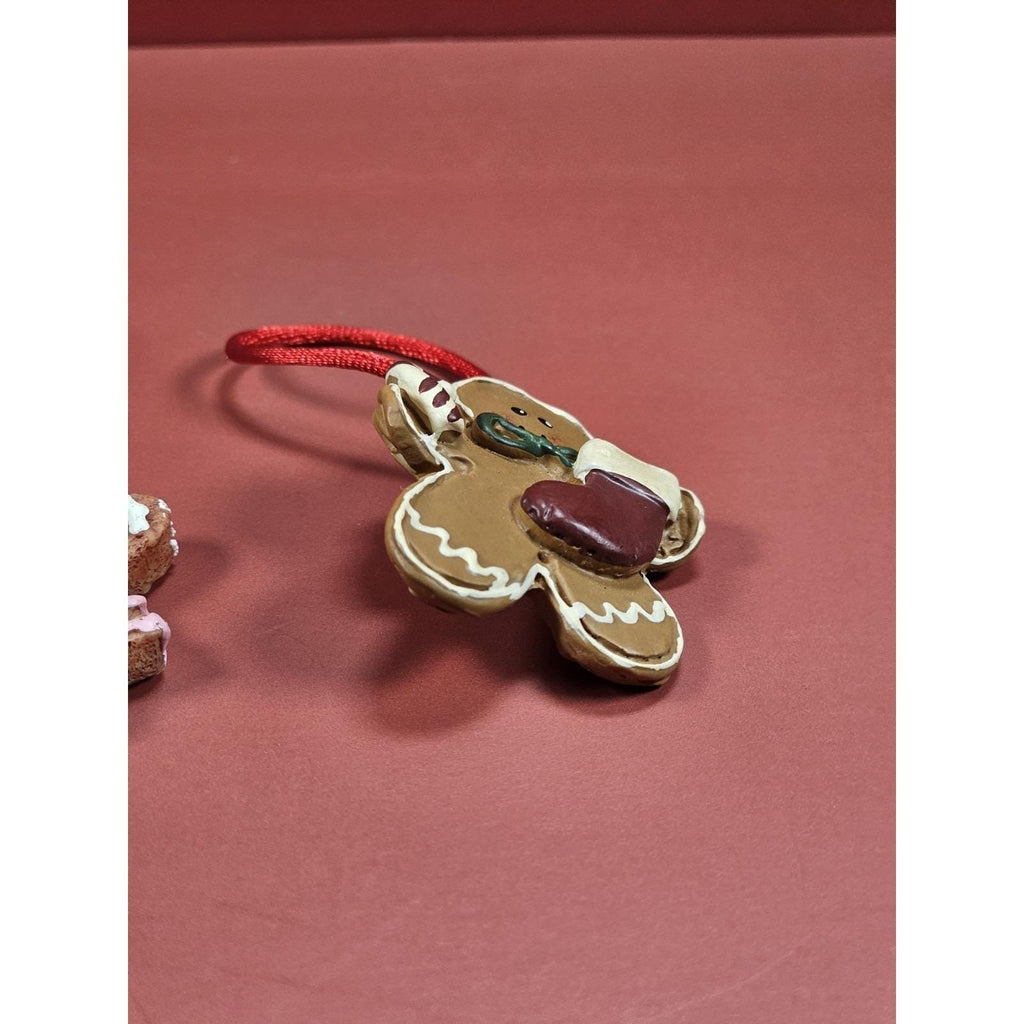 Vintage Gingerbread Christmas Tree Ornaments Holiday Decor 2"