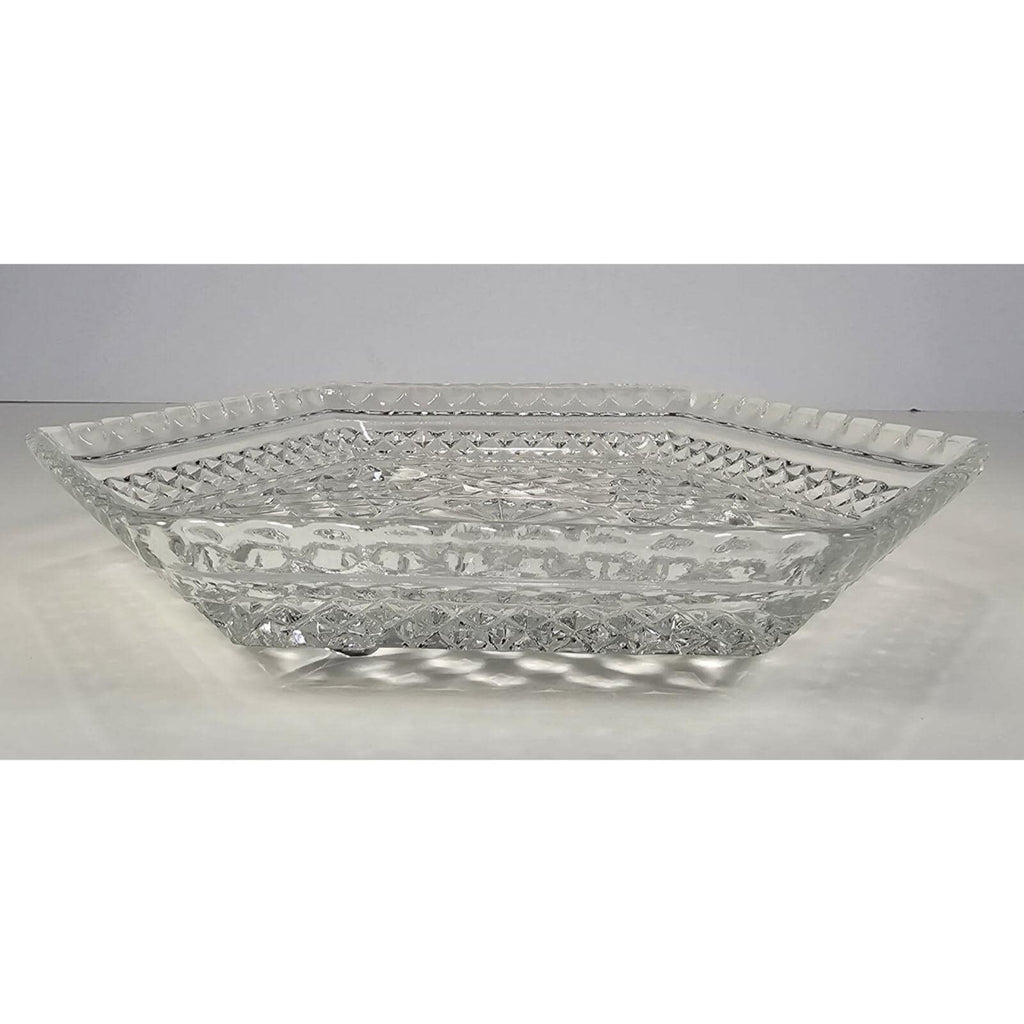 Anchor Hocking Wexford Footed Glass Dish 7.5 Inch Candy Bowl