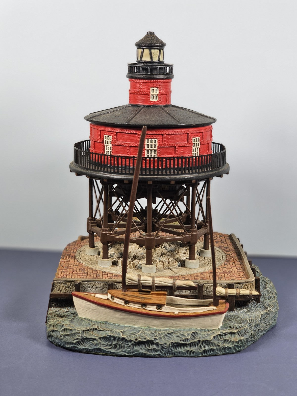 Harbour Lights #521 Seven Foot Knoll Maryland 1999 Lighthouse Nautical Decor