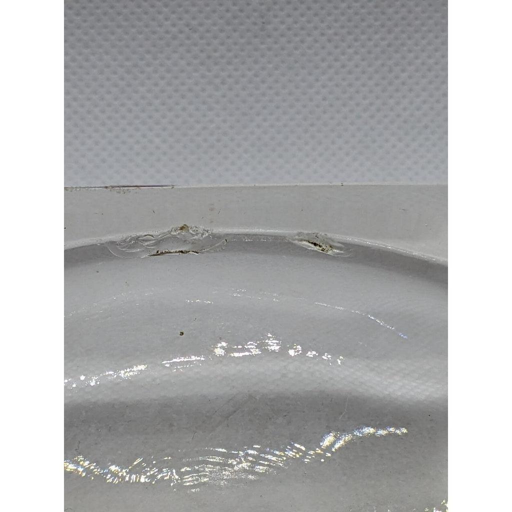 Dillard Paper Co 1960s  Glass Ashtray Octagonal Logo Tray
