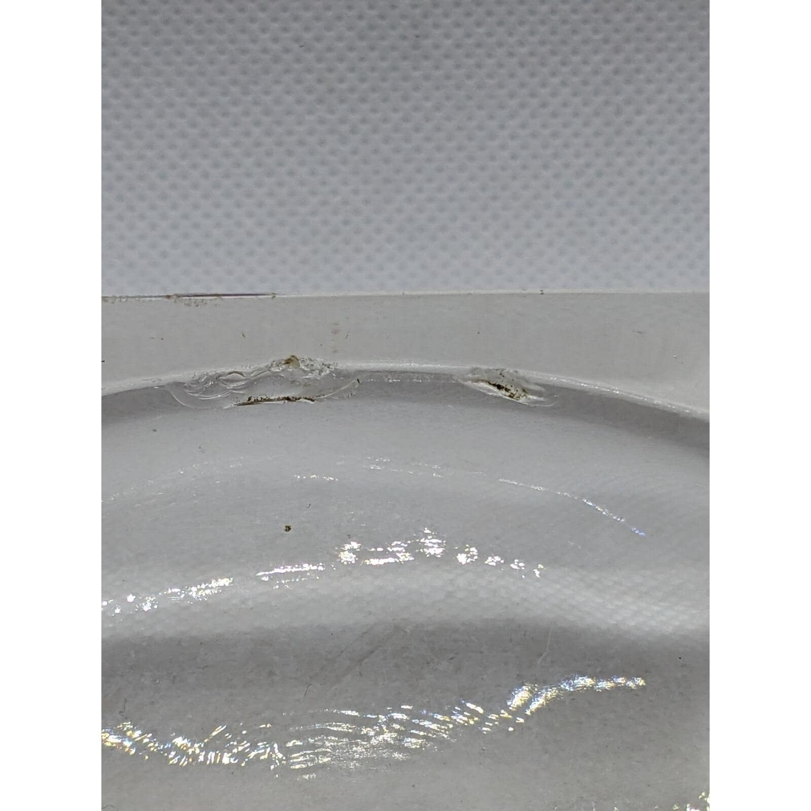 Dillard Paper Co 1960s  Glass Ashtray Octagonal Logo Tray