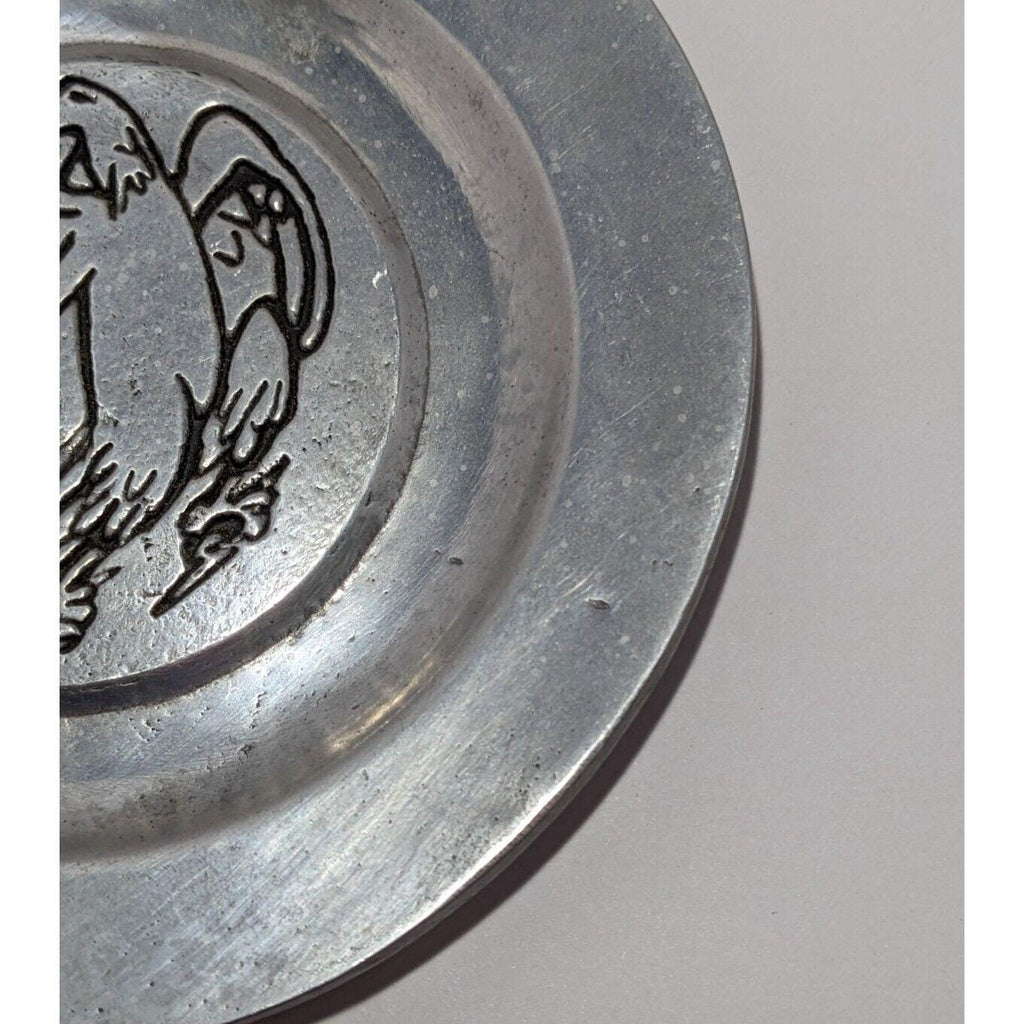 Pewtarex 1977  Eagle Plate CH Hardware Pewter Plate