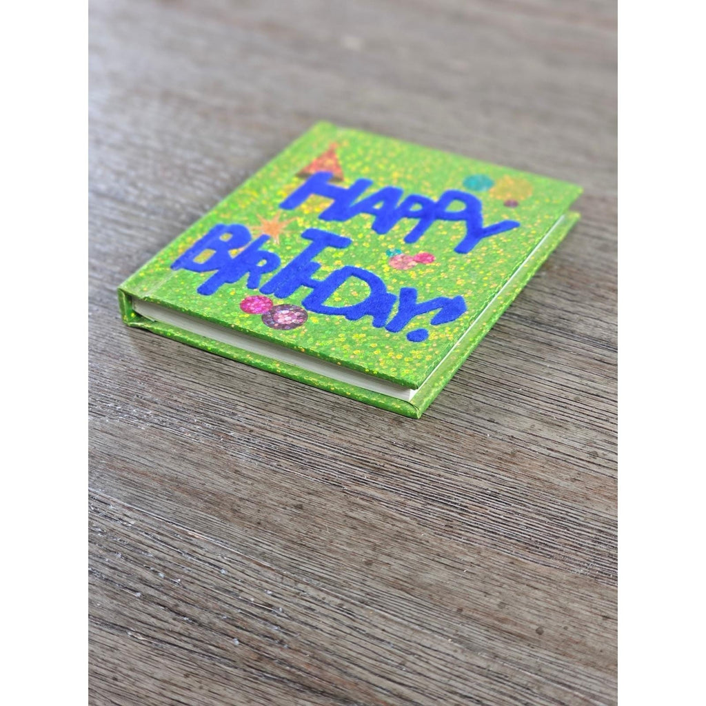 Happy Birthday Mini Gift Book 2002 Armand Eisen 3.5" Square