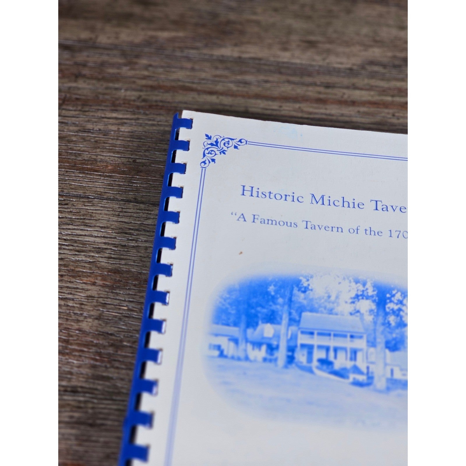 Historic Michie Tavern Cookbook Vintage Spiral Bound Virginia Recipes 1976