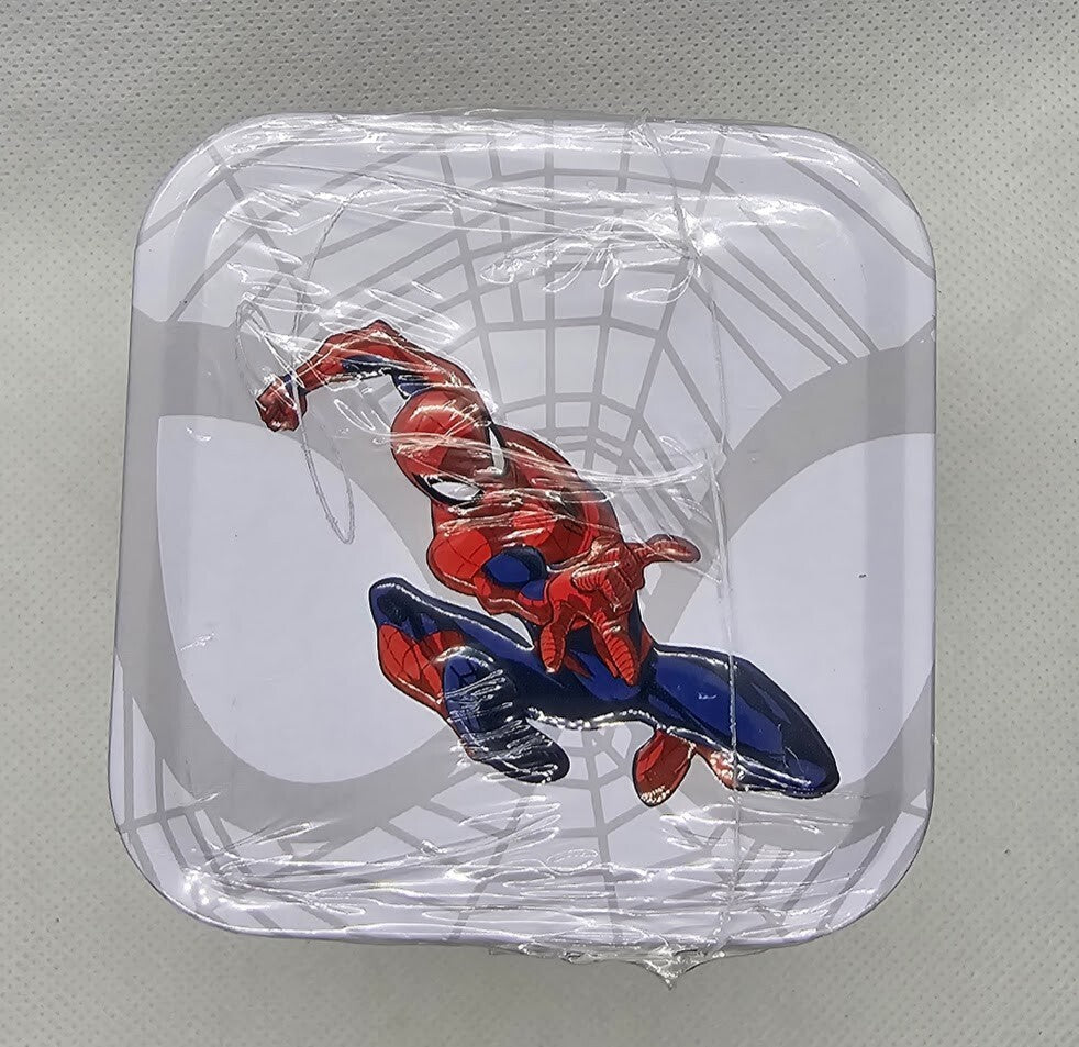 Lot of 4 Marvel Spider-Man Series 2 Charm Tins