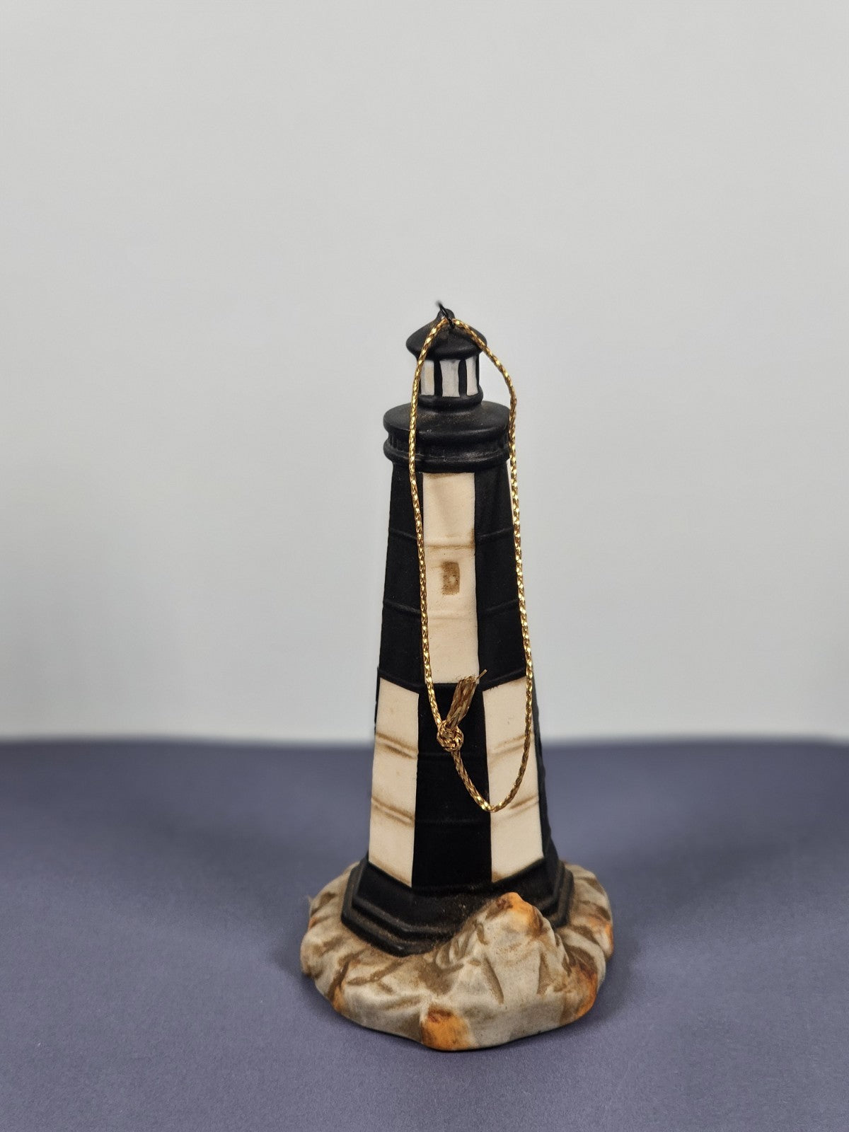 Lefton Cape Henry Lighthouse Ornament #01431 Hand Painted China 1994