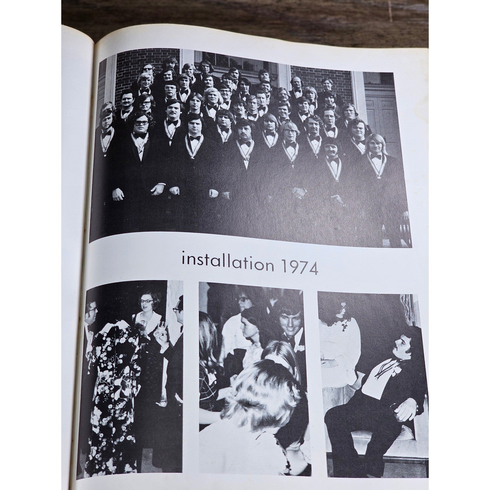 Vintage UNCW 1974 Yearbook – "Fledgling" Hardcover