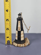 Lefton Cape Henry Lighthouse Ornament #01431 Hand Painted China 1994