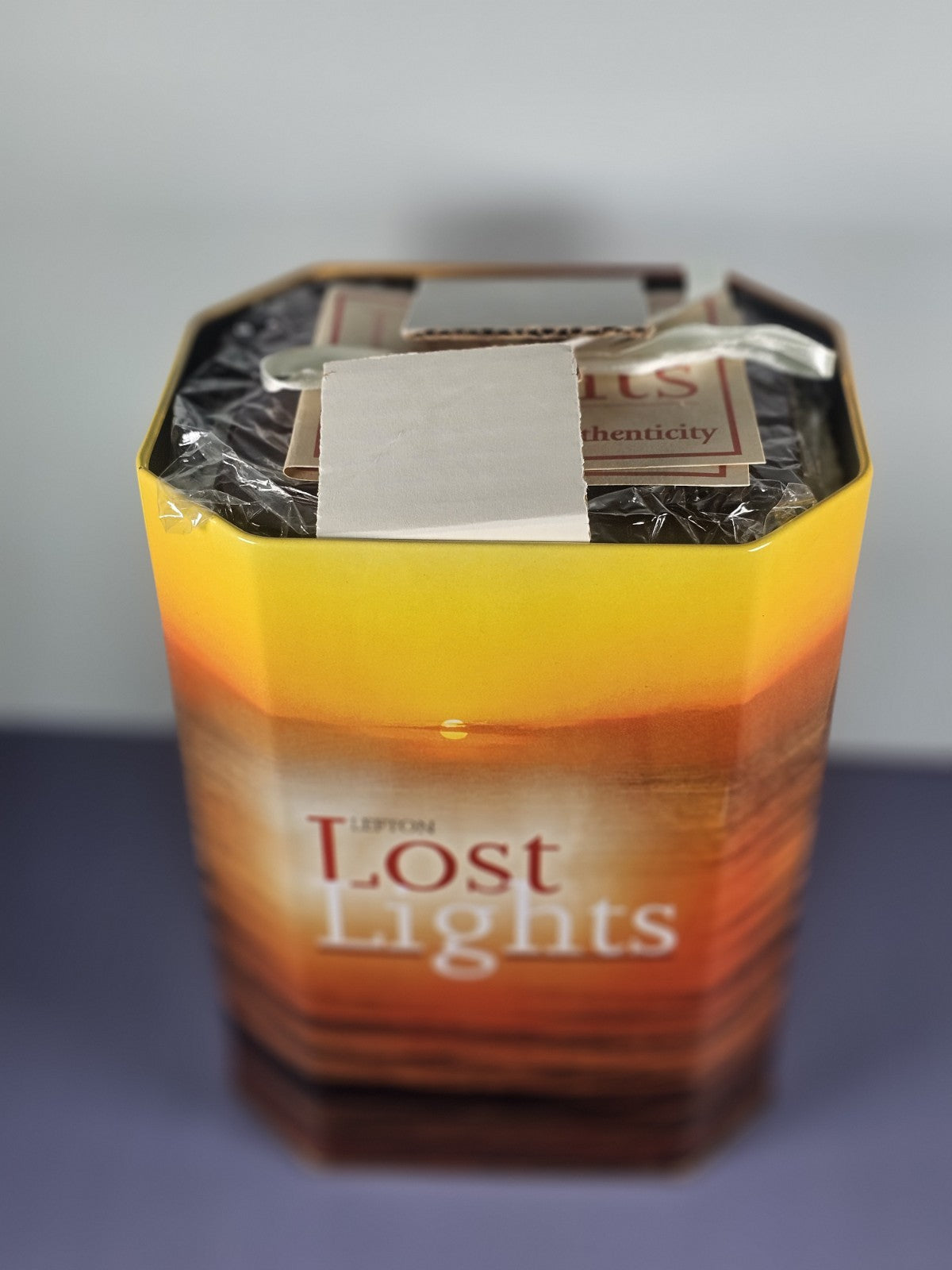 Lefton Lost Lights Franks Island Lighthouse Figurine With Certificate Of Authent