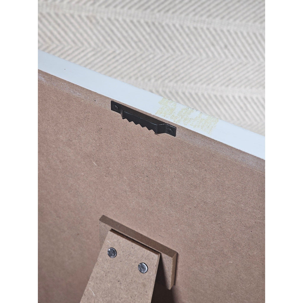 Textured Botanical Print Framed Wall or Tabletop Floral Decor