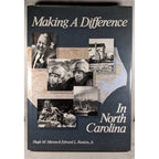 Making a Difference NC Signed Morton Rankin Book Hardcover