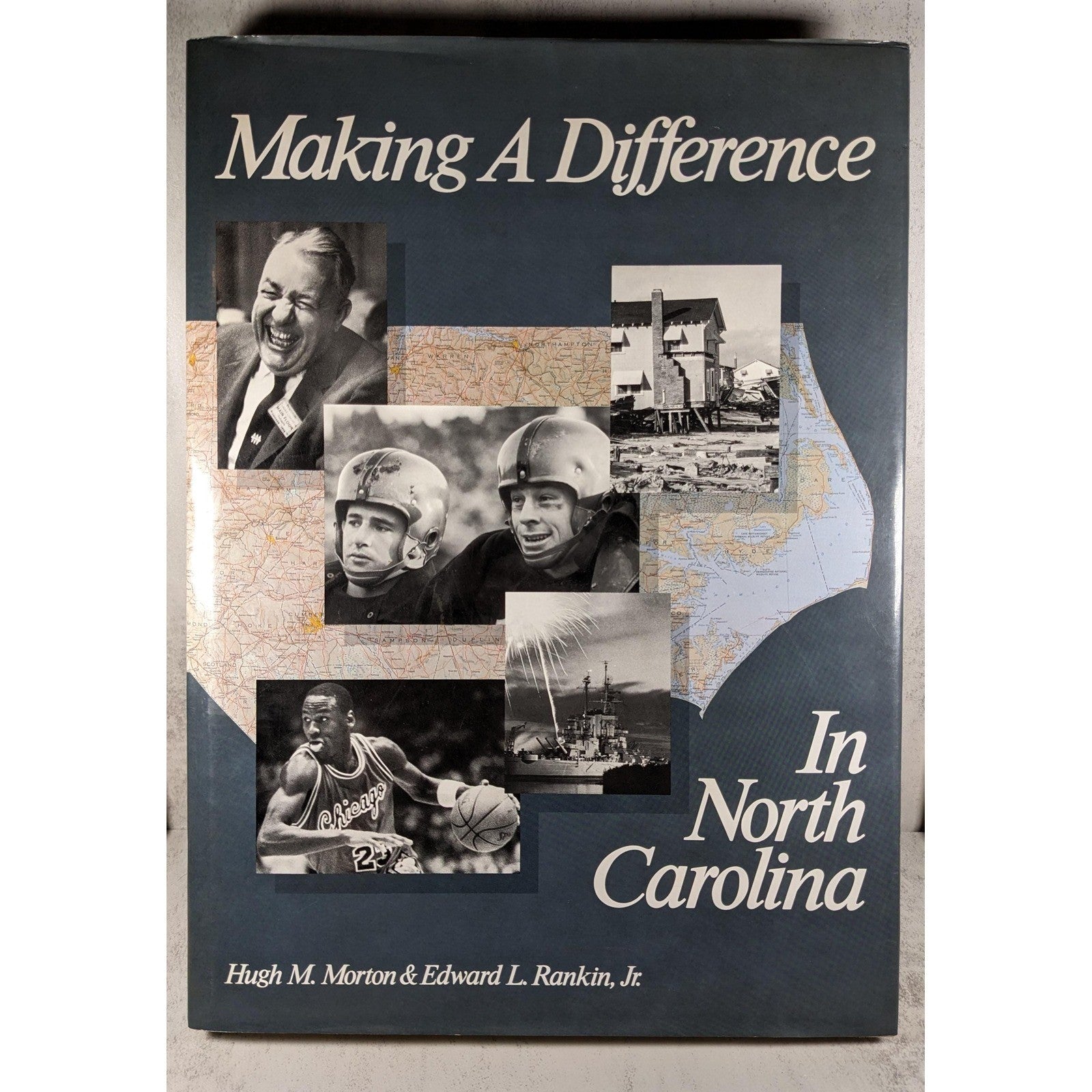 Making a Difference NC Signed Morton Rankin Book Hardcover