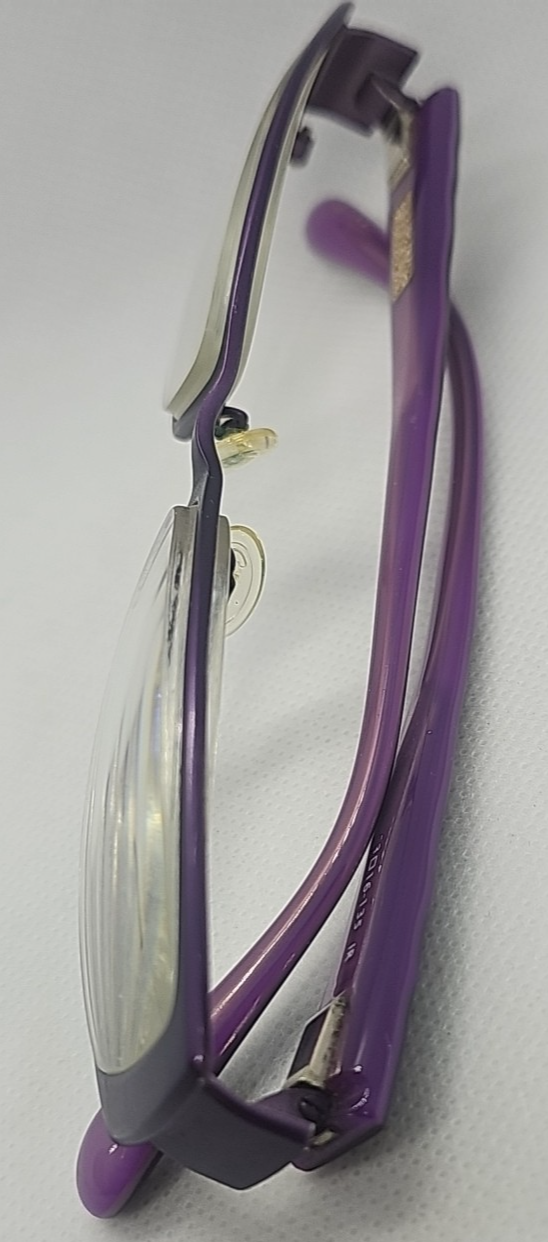 Kensie Evolve TO 58-16-135 Purple/ Black Full Rim Eyeglasses With Case