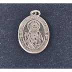 Vintage Sacred Heart & Our Lady of Mt Carmel Medal Pendant