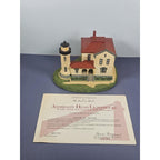 Danbury Mint Admiralty Head Lighthouse 1992 COA Coastal Decor