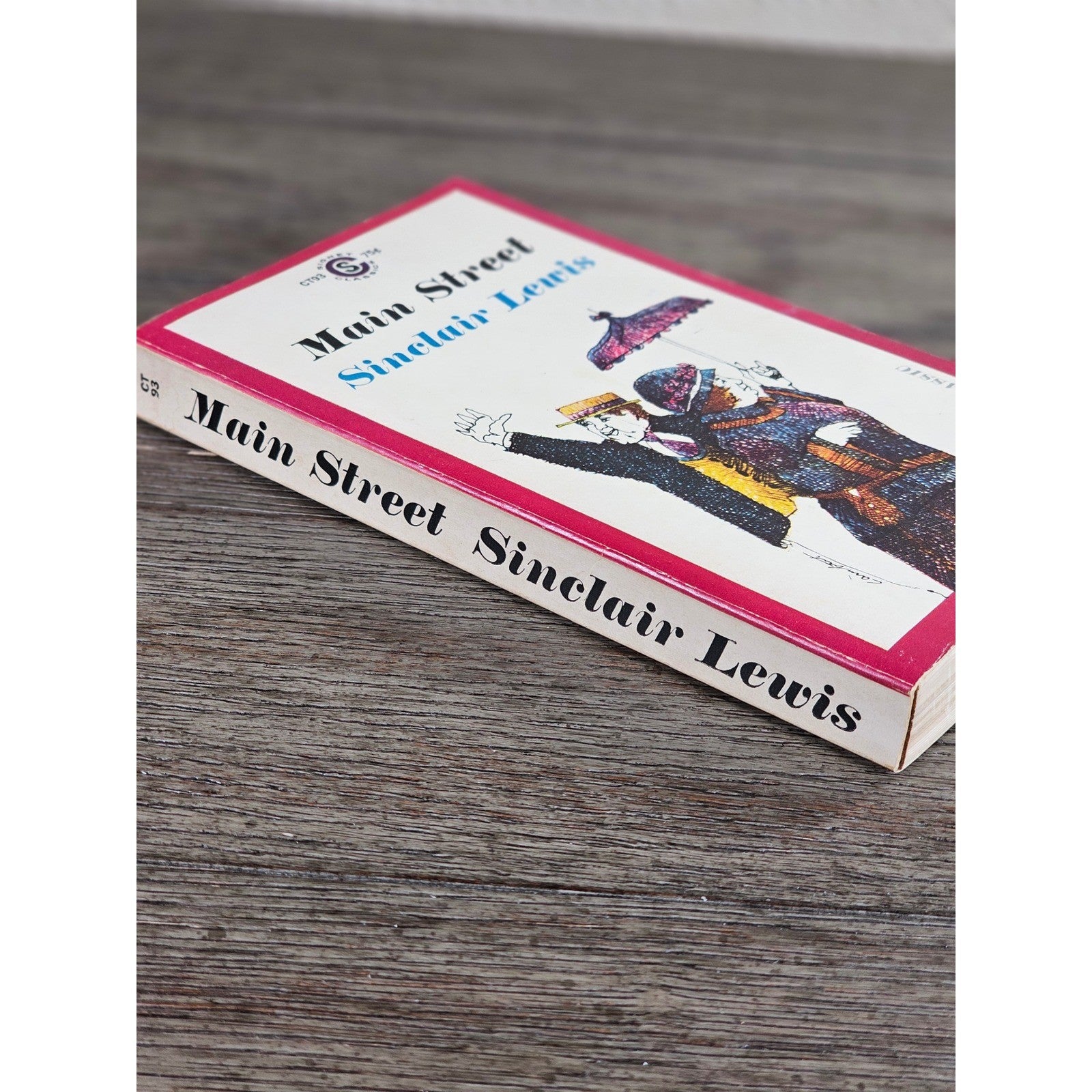 Main Street by Sinclair Lewis Vintage 1961 Signet Classic Paperback