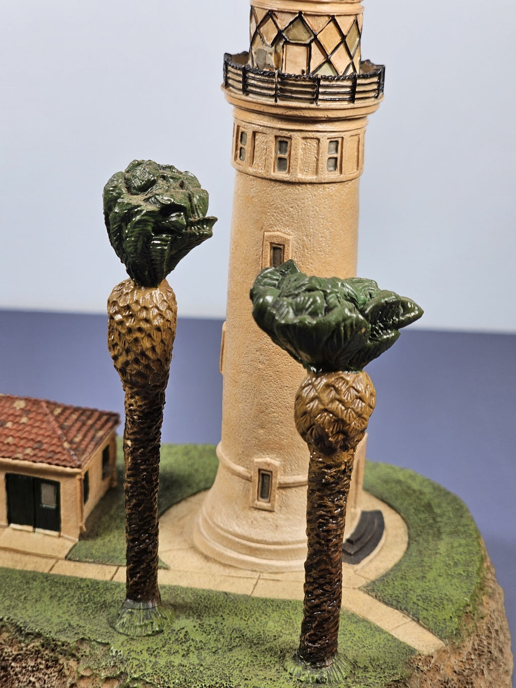 Vintage The Danbury Mint 1993 POINT VICENTE LIGHTHOUSE Sculpture