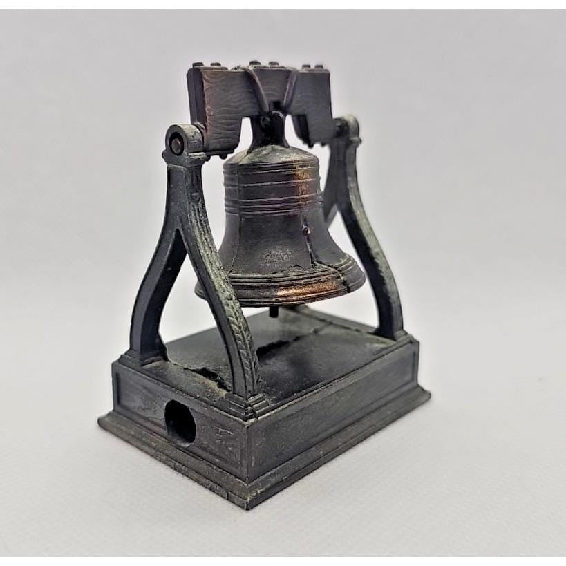 Liberty Bell Pencil Sharpener Vintage Metal Souvenir