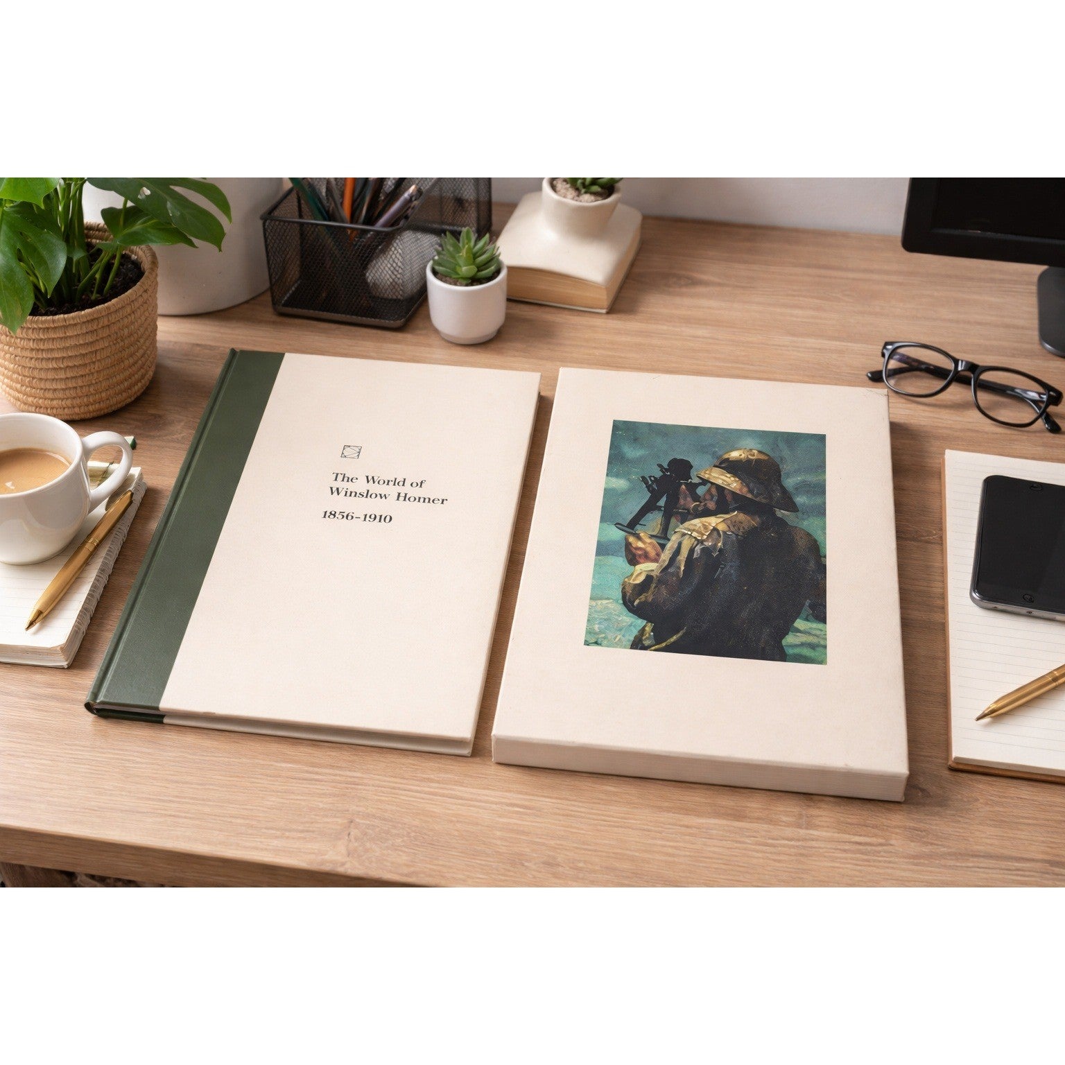 Vintage The World of Winslow Homer 1836-1910 Hardcover Art History Book