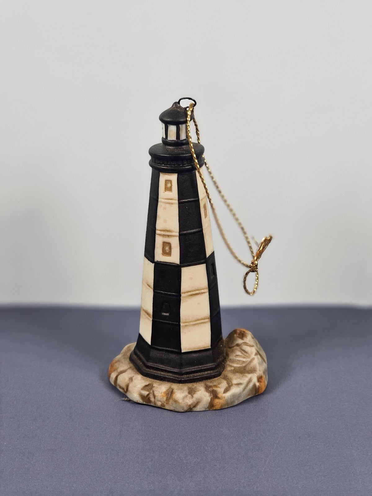 Lefton Cape Henry Lighthouse Ornament #01431 Hand Painted China 1994