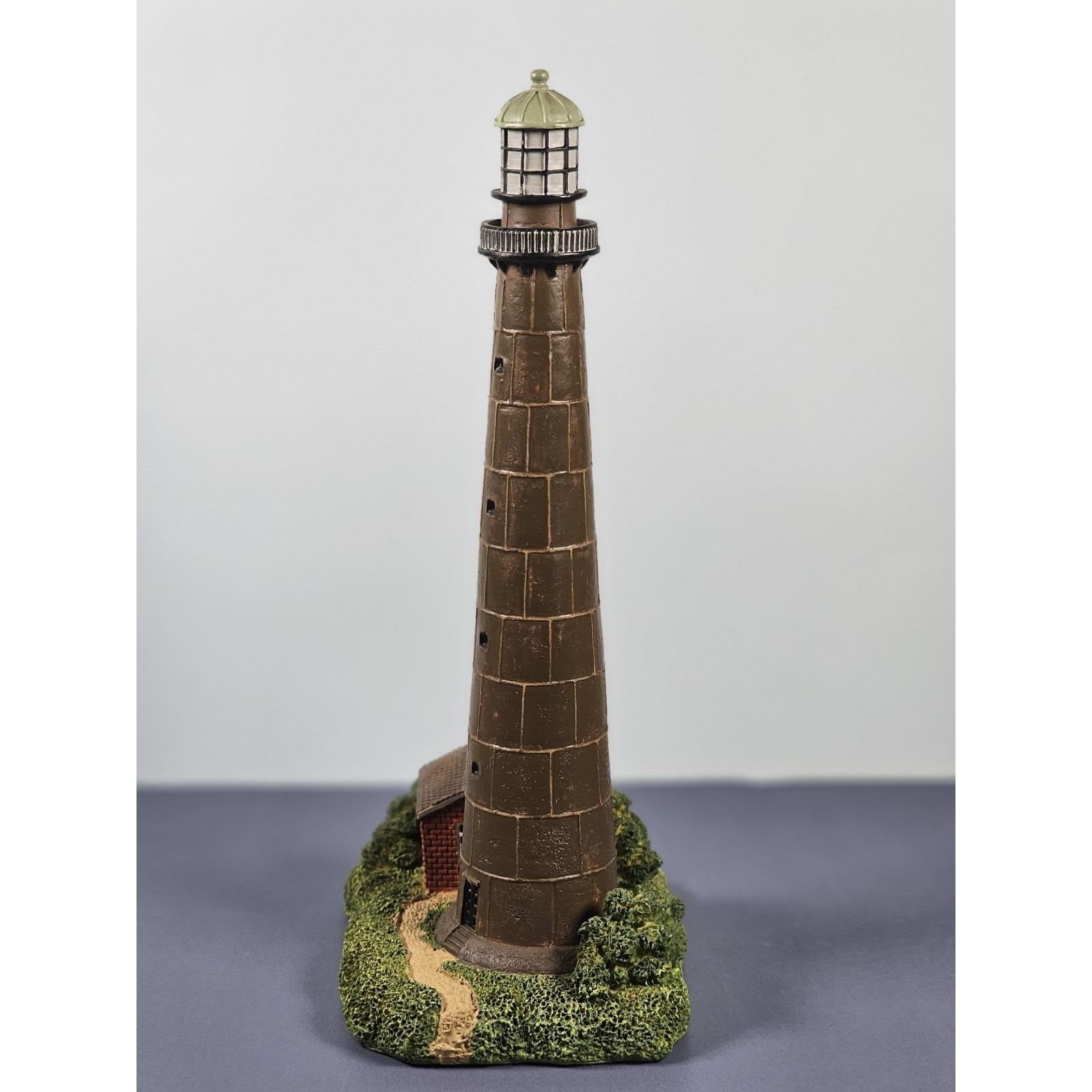 Lefton Point Bolivar Lighthouse Figurine 1990 Coastal Decor