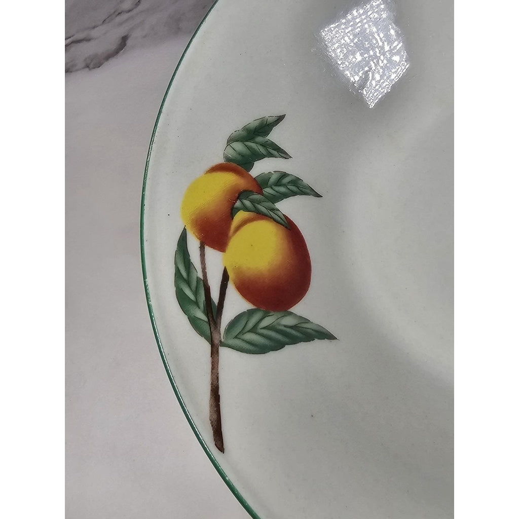 Vintage Citation Garden Trellis Stoneware Bowl 7.5" Farmhouse