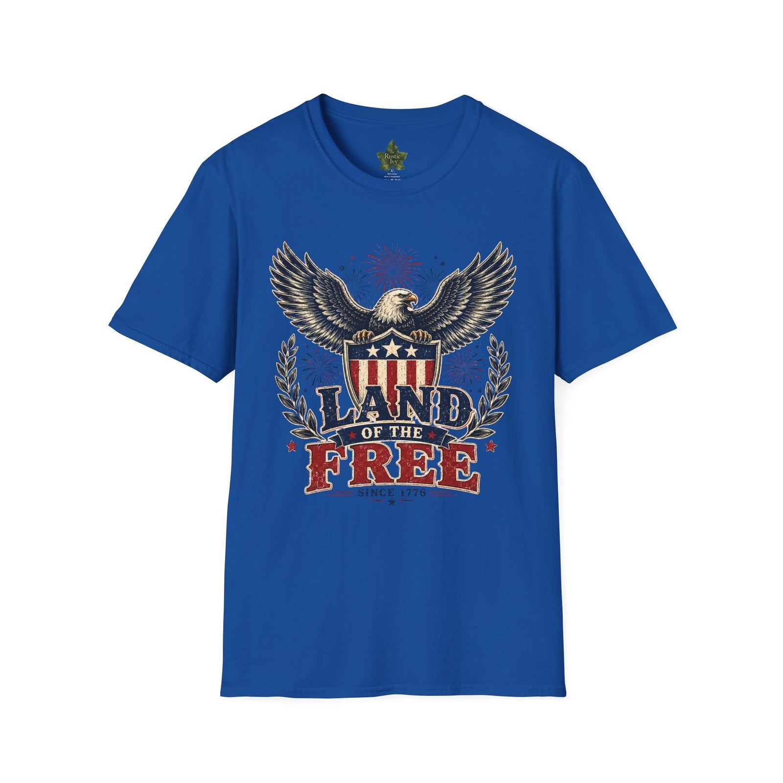 Land of the Free Eagle Shirt, Patriotic 4th of July USA Tee