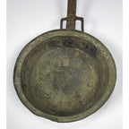Vintage Copper Saute Pan French Style Copper Pan Wrought Iron Handle