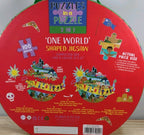 Floss & Rock "One World" 3-in-1 Jigsaw Puzzle – 100 Pieces – New