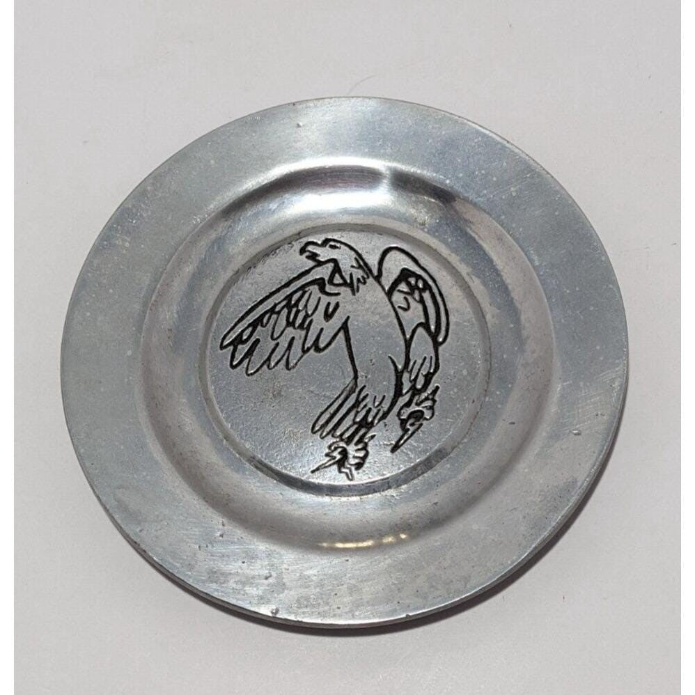 Pewtarex 1977  Eagle Plate CH Hardware Pewter Plate
