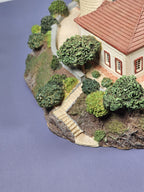 Danbury Mint Calaburras Lighthouse Spain Historic International Lighthouses