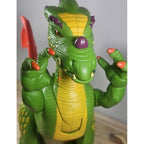 Imaginext Green Dragon 2005 Mattel Deluxe Dragon Light Sound Toy