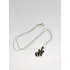 925 Sterling Silver Panda Bear Pendant on 16 Inch Chain Necklace