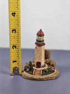 Vintage Ks Collection Lighthouse Figurine 1990s Hand-Painted Keepsake