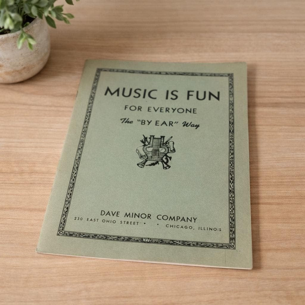 Music Is Fun for Everyone Piano Book 1943  David Suttle By Ear Method
