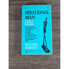 Vintage Irrational Man Book William Barrett Existential Philosophy 1962