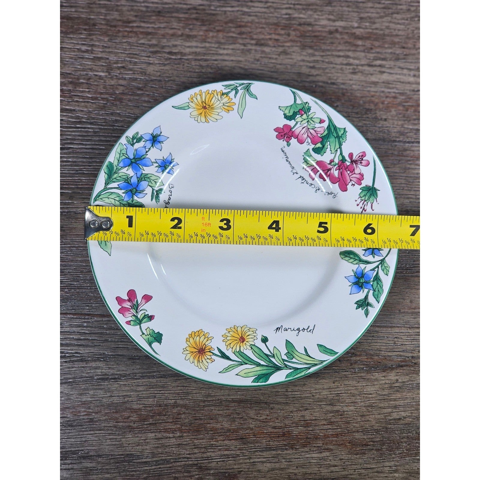 Vintage Majesticware Geranium Cup & Saucer Set by Sakura Floral Stoneware