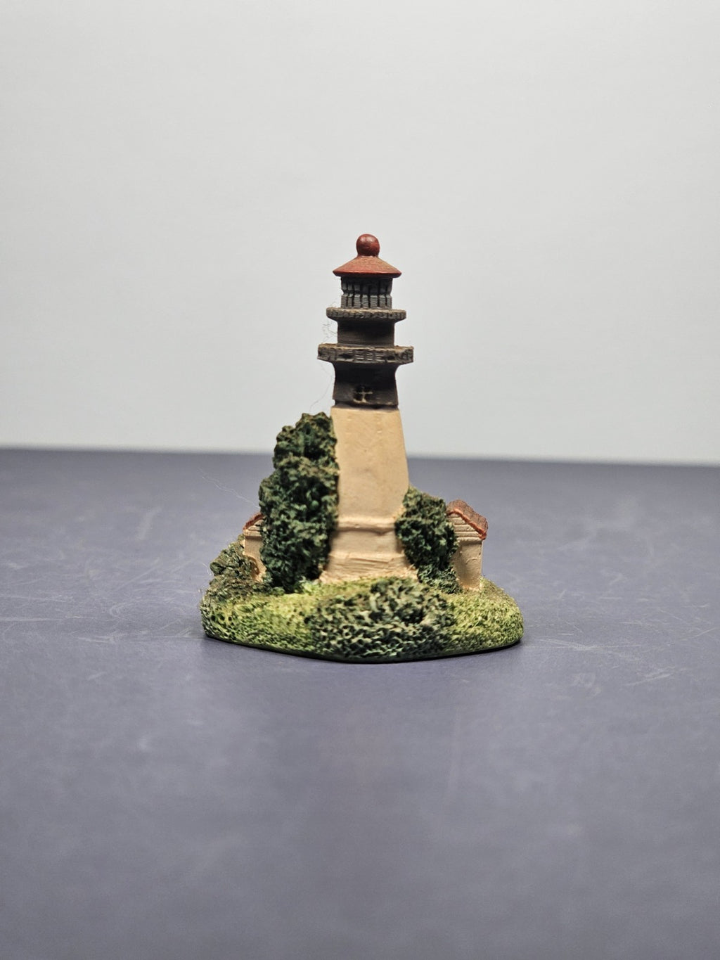 Lenox Miniature Lighthouse Thimble Figurine Grosse Point Lighthouse Illinois