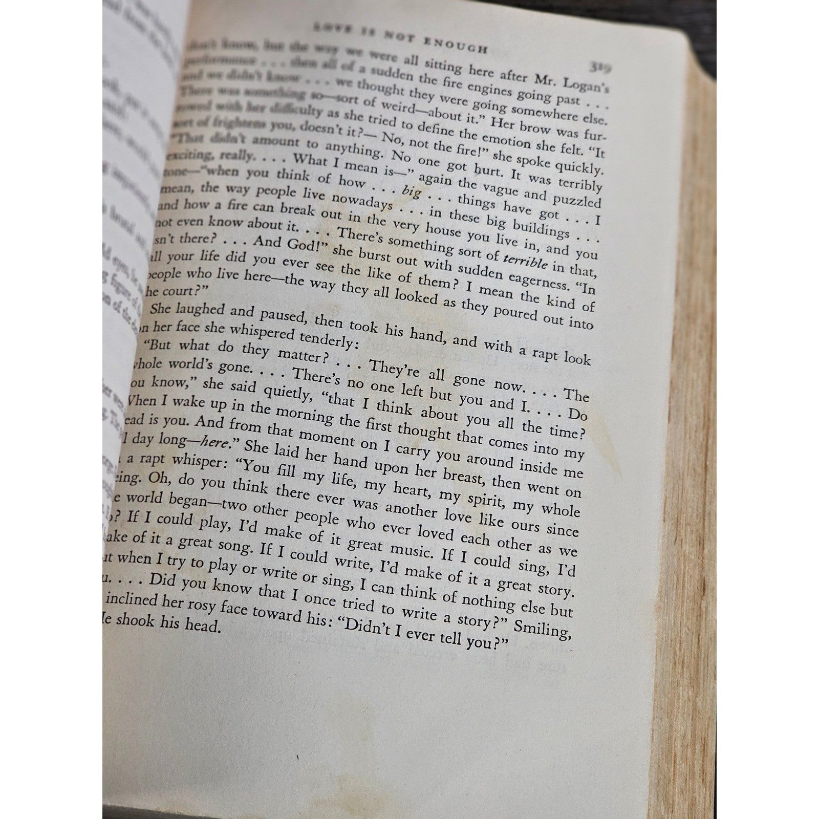 You Can't Go Home Again Thomas Wolfe 1940 HC Third Ed Worn Copy