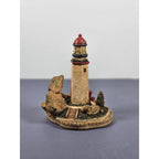 Ks Collection Lighthouse Figurine 1990s Hand Painted Coastal