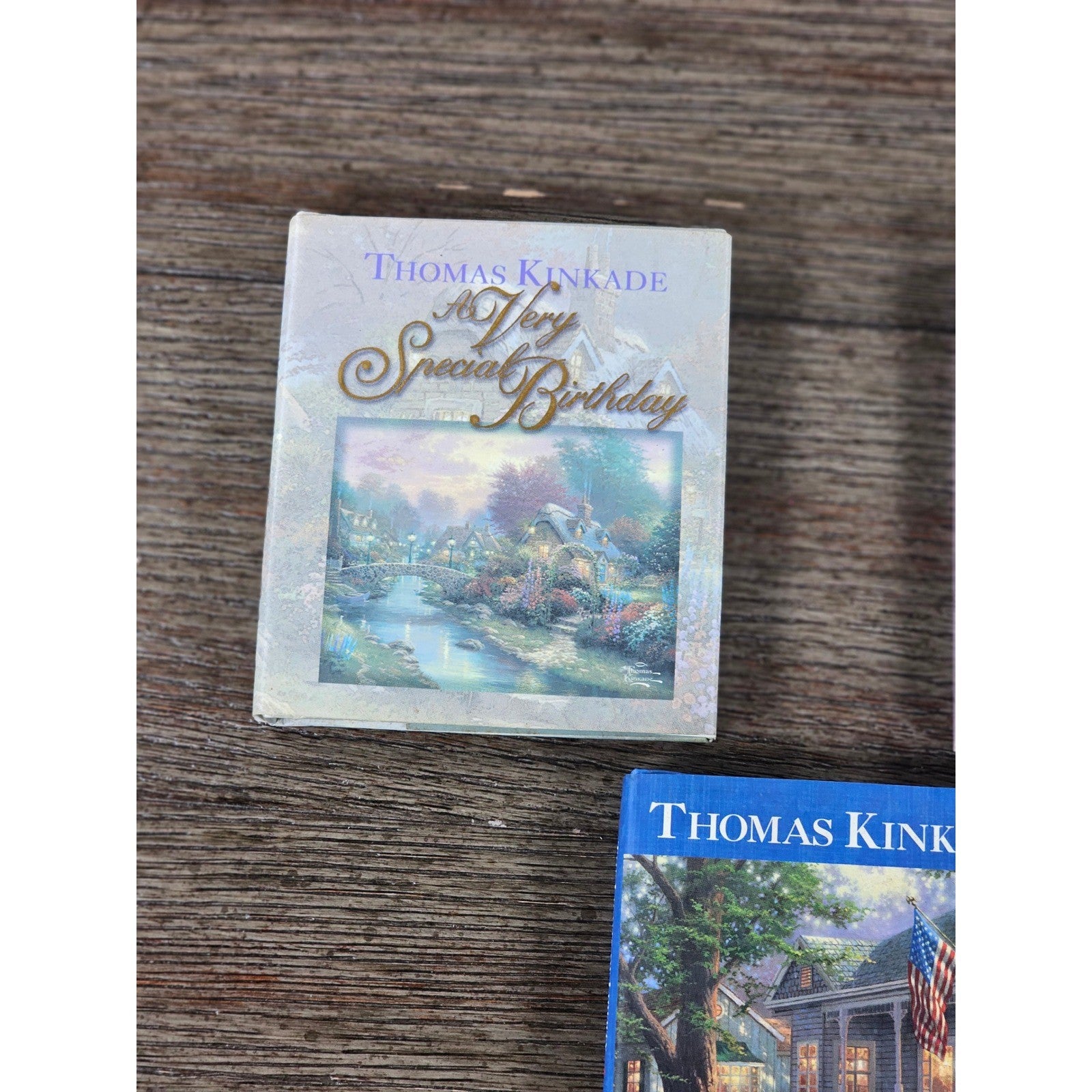 Thomas Kinkade Mini Gift Book Set of 3 Small Hardcover Keepsakes