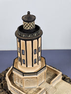 Danbury Mint Los Angeles Harbor Light, CA. BEACONS BY THE SEA LIGHTHOUSE
