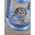 Vintage Dietz No 1 Blizzard Blue Lantern Made in Hong Kong 13.5"