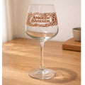 Angel Of Darkness Wine Glass Celtic Knot Goblet 8 Inch