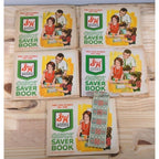 Vintage S&H Green Stamp Books Lot MacDonald Plaid 20 Books