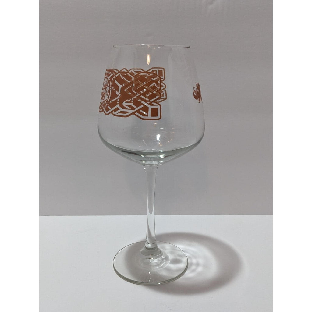 Angel Of Darkness Wine Glass Celtic Knot Goblet 8 Inch