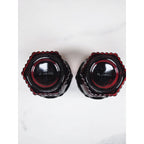 Vintage Avon Cape Cod Ruby Red Wine Goblets Set of 2 1970s Glassware