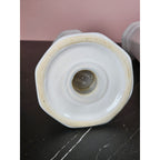 Vintage Pfaltzgraff Heritage Lighthouse Salt & Pepper Shakers White Ceramic