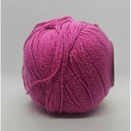 Universal Bamboo Pop Yarn Pink Cotton Blend 100g Skein